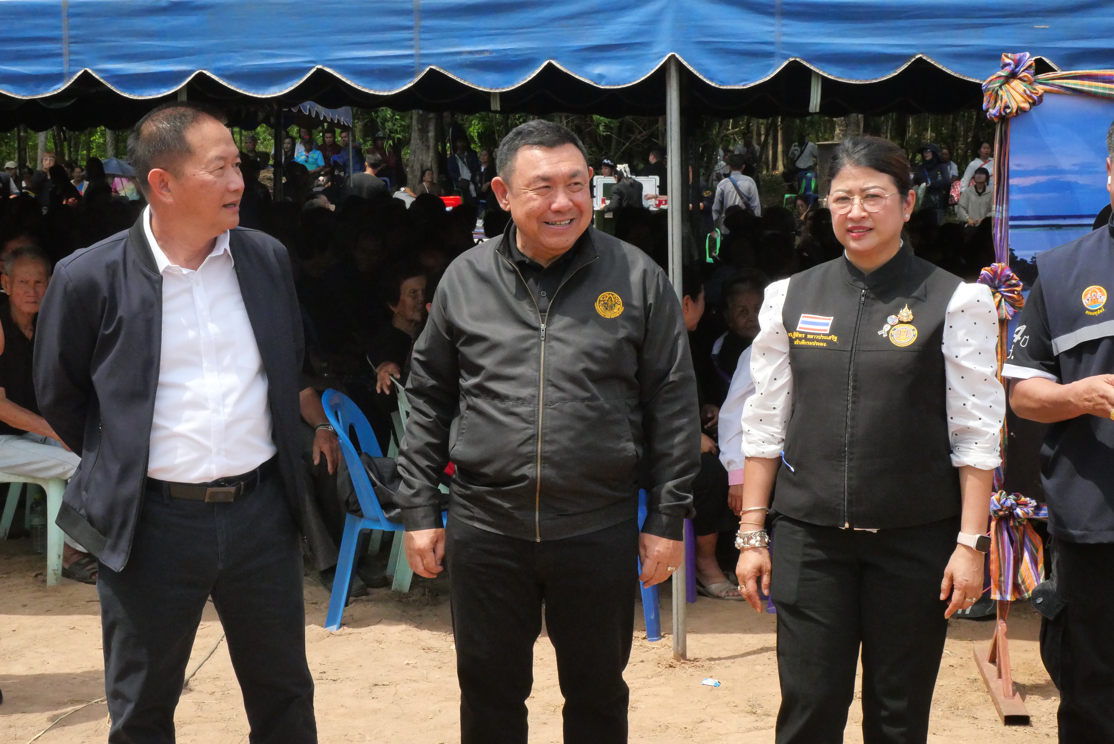 title - ส.ป.ก. ติดตามรัฐมนตรีช่วยว่าการกระทรวงเกษตรและสหกรณ์ (นายวัชระพล ขาวขำ) พร้อมคณะ ลงพื้นที่ตรวจราชการในพื้นที่จังหวัดกาฬสินธุ์ (จุดที่ 1) 